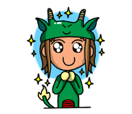 Capricorn Zodiac. sticker #8791236