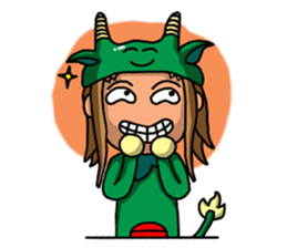 Capricorn Zodiac. sticker #8791258