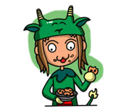 Capricorn Zodiac. sticker #8791259