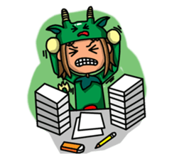 Capricorn Zodiac. sticker #8791265