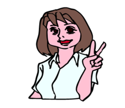 A girl has some troubles 2. sticker #8791929