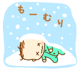 Winter of the Chatomame sticker #8792405