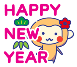 2016 New year sticker #8792454