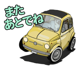 Happy cute car! sticker #8792779