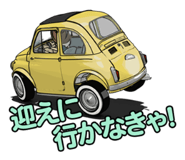 Happy cute car! sticker #8792780