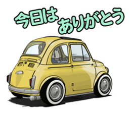 Happy cute car! sticker #8792782