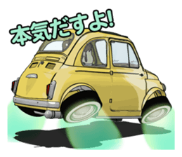 Happy cute car! sticker #8792785