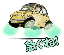 Happy cute car! sticker #8792786