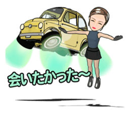 Happy cute car! sticker #8792787