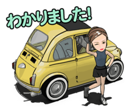 Happy cute car! sticker #8792793