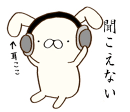 Rabbit's fight. sticker #8792891