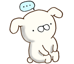 Rabbit's fight. sticker #8792896