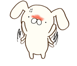 Rabbit's fight. sticker #8792898