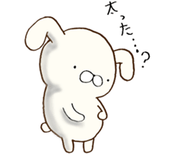 Rabbit's fight. sticker #8792914