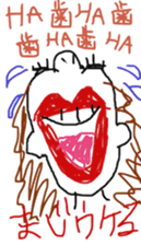 teeth and i sticker #8793005