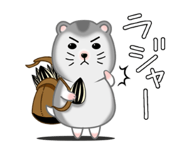 Djungarian Hamster. sticker #8793178