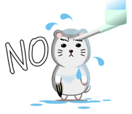 Djungarian Hamster. sticker #8793188