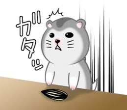 Djungarian Hamster. sticker #8793194