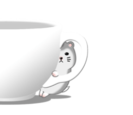 Djungarian Hamster. sticker #8793197