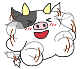 Daily oriental Zodiac[cow] sticker #8793298