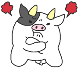 Daily oriental Zodiac[cow] sticker #8793299