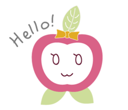 Ms. Apple sticker #8793610