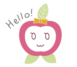 Ms. Apple sticker #8793610