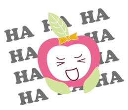 Ms. Apple sticker #8793612