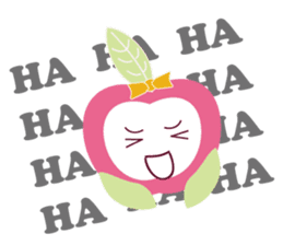 Ms. Apple sticker #8793612