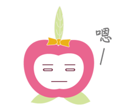 Ms. Apple sticker #8793618