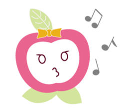 Ms. Apple sticker #8793619