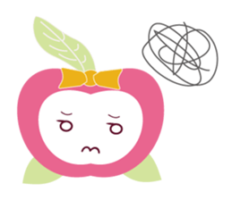 Ms. Apple sticker #8793623