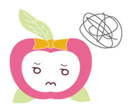 Ms. Apple sticker #8793623