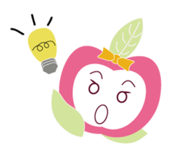 Ms. Apple sticker #8793627