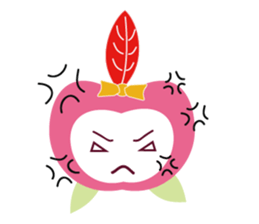 Ms. Apple sticker #8793630