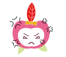 Ms. Apple sticker #8793630