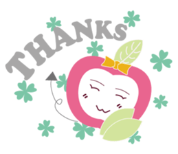 Ms. Apple sticker #8793632