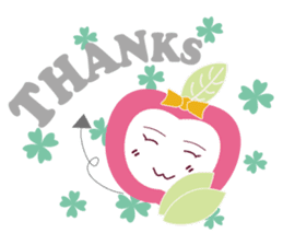 Ms. Apple sticker #8793632