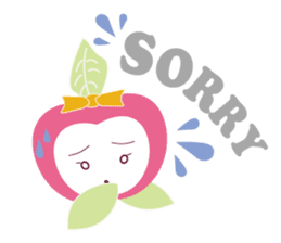 Ms. Apple sticker #8793633