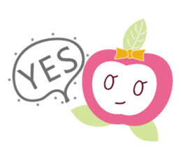 Ms. Apple sticker #8793634