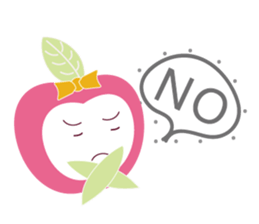 Ms. Apple sticker #8793635