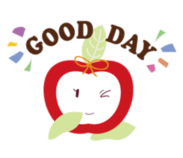 Ms. Apple sticker #8793637