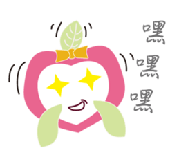 Ms. Apple sticker #8793639