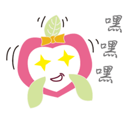 Ms. Apple sticker #8793639