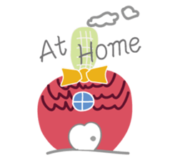 Ms. Apple sticker #8793640