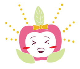 Ms. Apple sticker #8793643