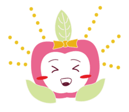 Ms. Apple sticker #8793643