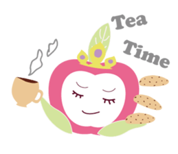 Ms. Apple sticker #8793644