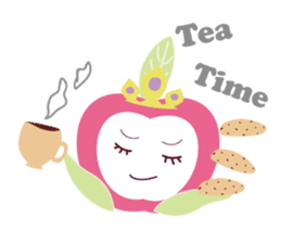 Ms. Apple sticker #8793644