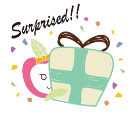 Ms. Apple sticker #8793646